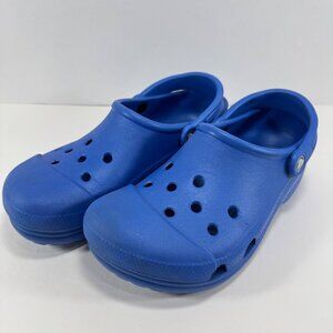 Crocs Shoes Clog Women 8-9 Men 6-7 Unisex Blue Casual Slip On